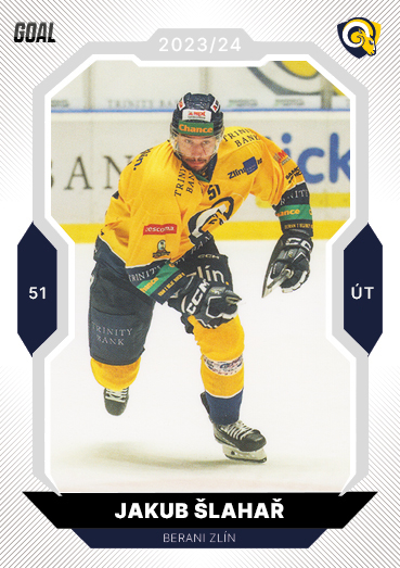 Šlahař Jakub 23-24 GOAL Cards Chance liga #200