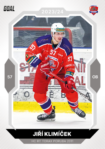 Klimíček Jiří 23-24 GOAL Cards Chance liga #261