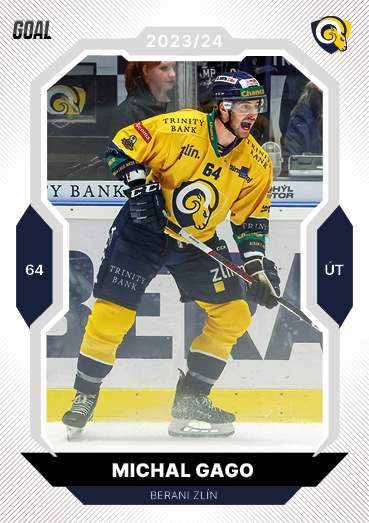 Gago Michal 23-24 GOAL Cards Chance liga #208