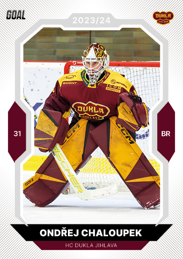 Chaloupek Ondřej 23-24 GOAL Cards Chance liga #285
