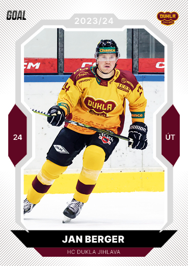 Berger Jan 23-24 GOAL Cards Chance liga #293