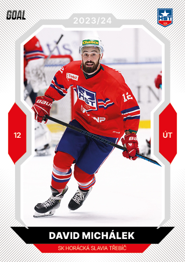 Michálek David 23-24 GOAL Cards Chance liga #244