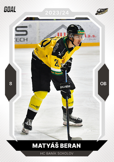 Beran Matyáš 23-24 GOAL Cards Chance liga #361