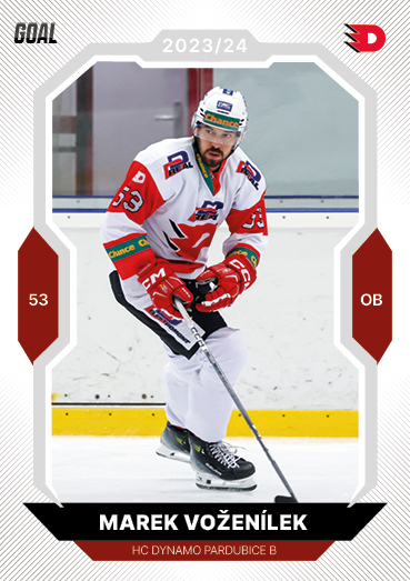 Voženílek Marek 23-24 GOAL Cards Chance liga #373