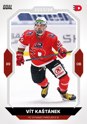 Kaštánek Vít 23-24 GOAL Cards Chance liga #375