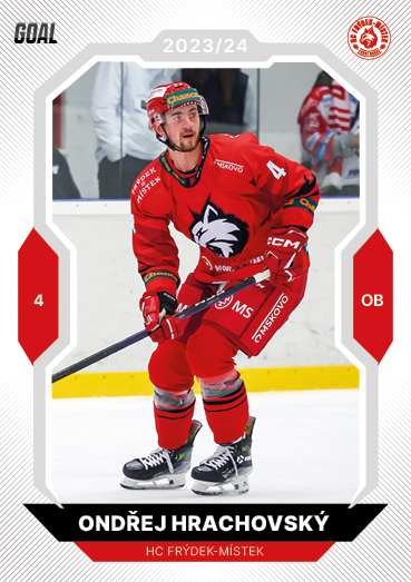 Hrachovský Ondřej 23-24 GOAL Cards Chance liga #314