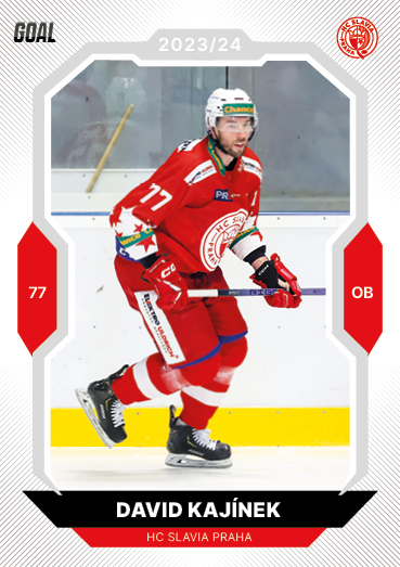 Kajínek David 23-24 GOAL Cards Chance liga #333