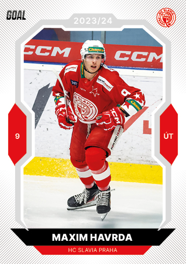 Havrda Maxim 23-24 GOAL Cards Chance liga #334