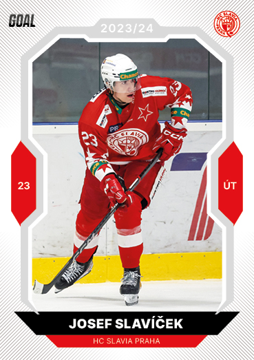 Slavíček Josef 23-24 GOAL Cards Chance liga #336