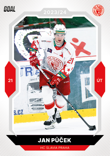 Půček Jan 23-24 GOAL Cards Chance liga #340