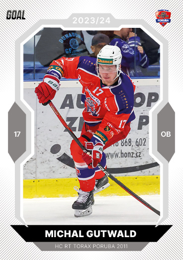 Gutwald Michal 23-24 GOAL Cards Chance liga #60