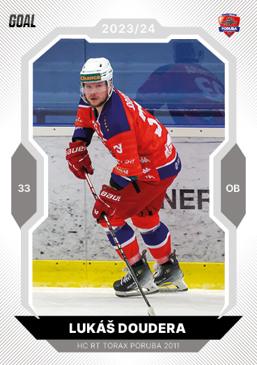 Doudera Lukáš 23-24 GOAL Cards Chance liga #61