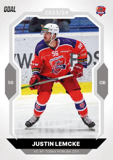 Lemcke Justin 23-24 GOAL Cards Chance liga #63