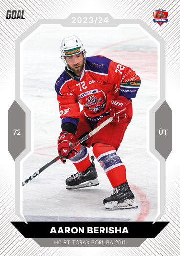 Berisha Aaron 23-24 GOAL Cards Chance liga #70