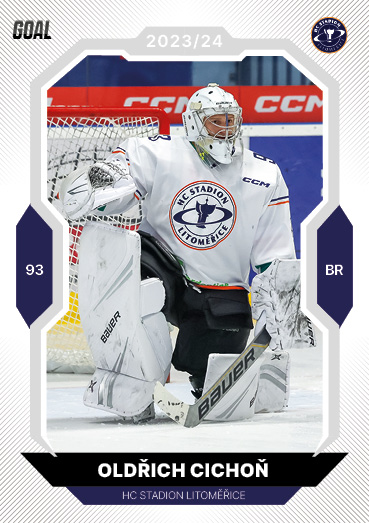 Cichoň Oldřich 23-24 GOAL Cards Chance liga #71