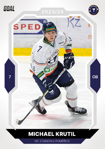Krutil Michael 23-24 GOAL Cards Chance liga #74