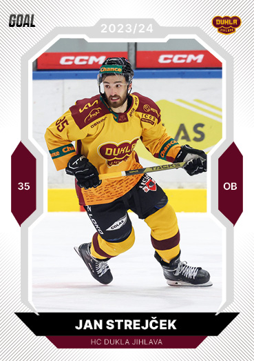 Strejček Jan 23-24 GOAL Cards Chance liga #87
