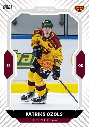 Ozols Patriks 23-24 GOAL Cards Chance liga #89