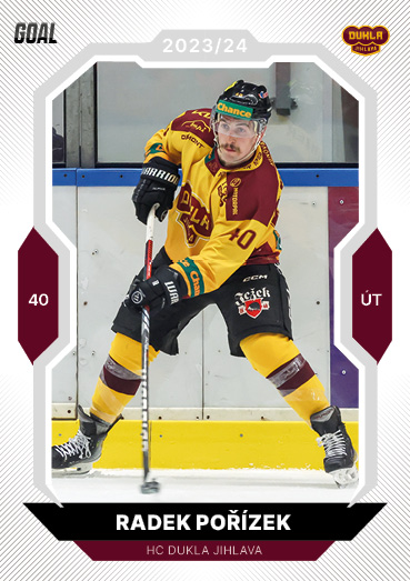 Pořízek Radek 23-24 GOAL Cards Chance liga #98