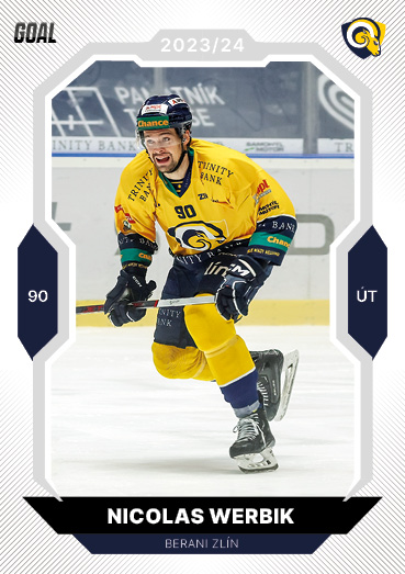 Werbik Nicolas 23-24 GOAL Cards Chance liga #13