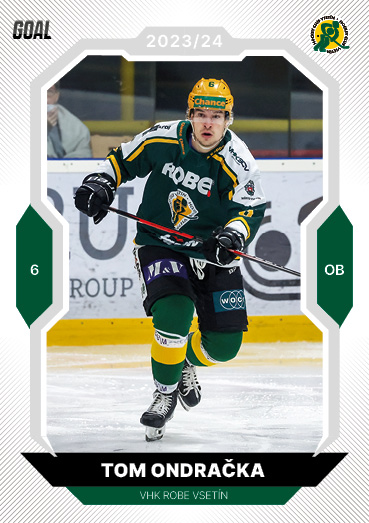 Ondračka Tom 23-24 GOAL Cards Chance liga #18