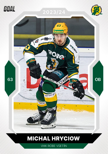 Hryciow Michal 23-24 GOAL Cards Chance liga #20