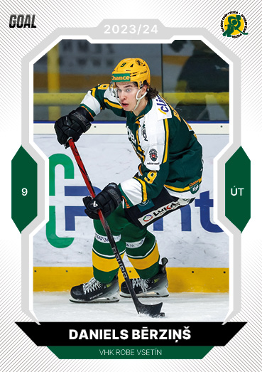 Bērziņš Daniels 23-24 GOAL Cards Chance liga #22