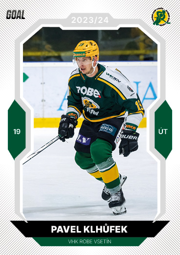 Klhůfek Pavel 23-24 GOAL Cards Chance liga #23