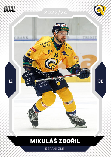 Zbořil Mikuláš 23-24 GOAL Cards Chance liga #3