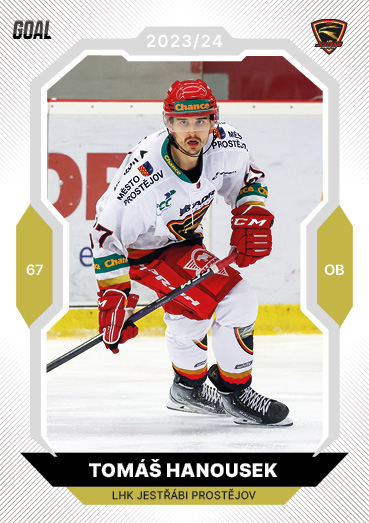 Hanousek Tomáš 23-24 GOAL Cards Chance liga #46