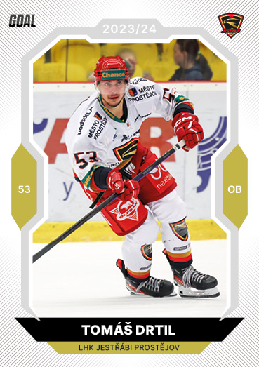 Drtil Tomáš 23-24 GOAL Cards Chance liga #47