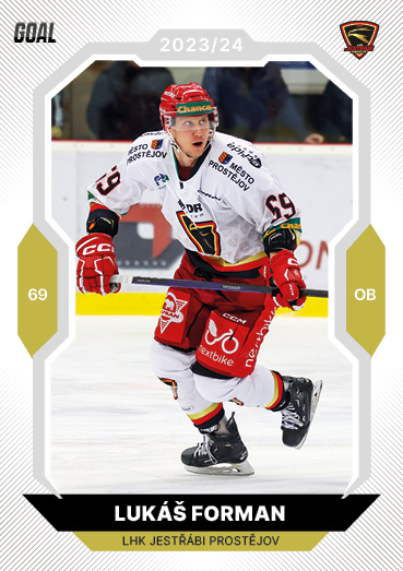 Forman Lukáš 23-24 GOAL Cards Chance liga #49