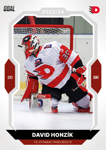 Honzík David 23-24 GOAL Cards Chance liga #170