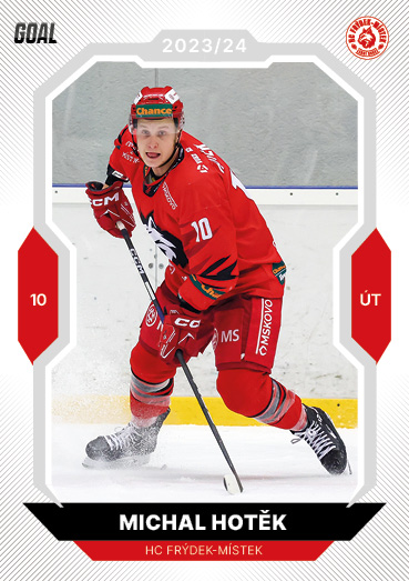 Hotěk Michal 23-24 GOAL Cards Chance liga #122