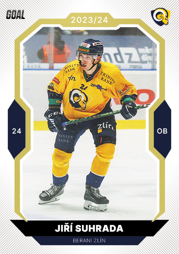 Suhrada Jiří 23-24 GOAL Cards Chance liga Gold #198