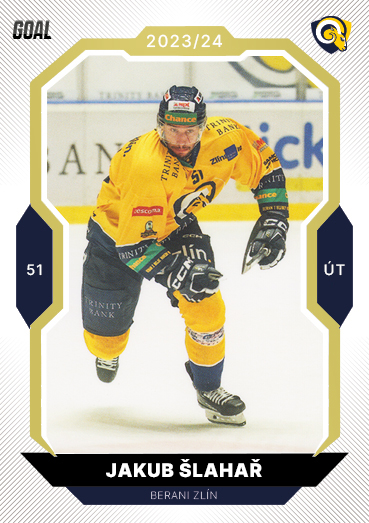 Šlahař Jakub 23-24 GOAL Cards Chance liga Gold #200