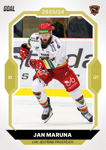 Maruna Jan 23-24 GOAL Cards Chance liga Gold #258