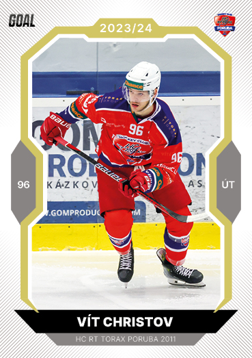 Christov Vít 23-24 GOAL Cards Chance liga Gold #265