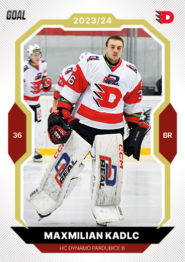 Kadlc Maxmilian 23-24 GOAL Cards Chance liga Gold #372
