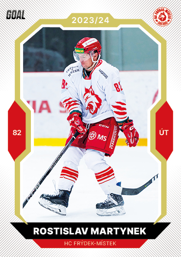 Martynek Rostislav 23-24 GOAL Cards Chance liga Gold #326