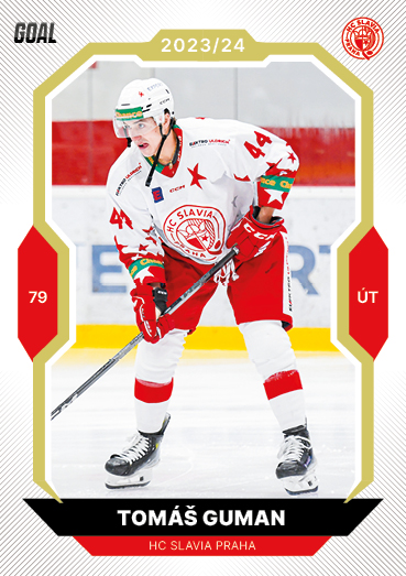 Guman Tomáš 23-24 GOAL Cards Chance liga Gold #342