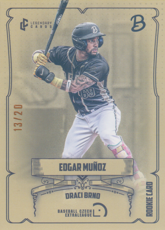 Muñoz Edgar 2024 LC Czech Baseball Extraleague Rainbow #14