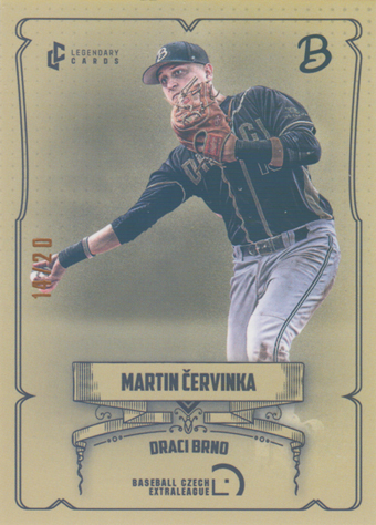 Červinka Martin 2024 LC Czech Baseball Extraleague Rainbow #19