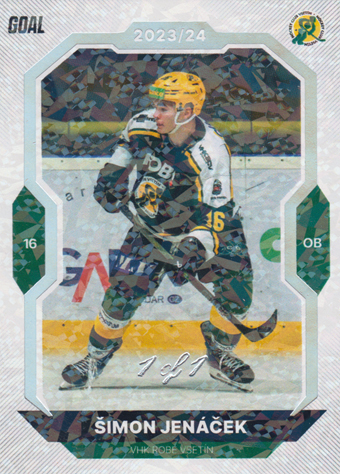Jenáček Šimon 23-24 GOAL Cards Chance liga Rainbow #19