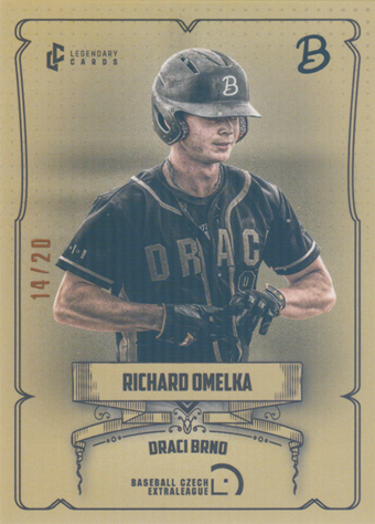Omelka Richard 2024 LC Czech Baseball Extraleague Rainbow #21
