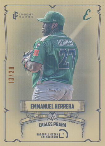 Herrera Emmanuel 2024 LC Czech Baseball Extraleague Rainbow #25