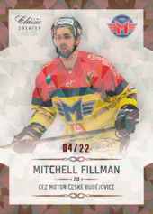 Fillman Mitchell 18-19 OFS Chance liga Rainbow #57