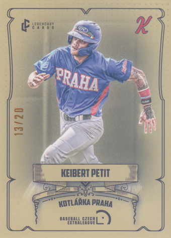 Petit Keibert 2024 LC Czech Baseball Extraleague Rainbow #64