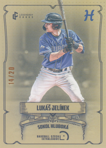 Jelínek Lukáš 2024 LC Czech Baseball Extraleague Rainbow #69