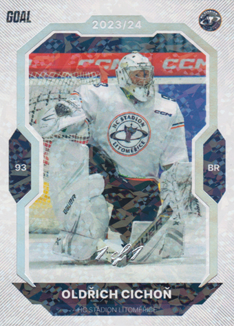 Cichoň Oldřich 23-24 GOAL Cards Chance liga Rainbow #71